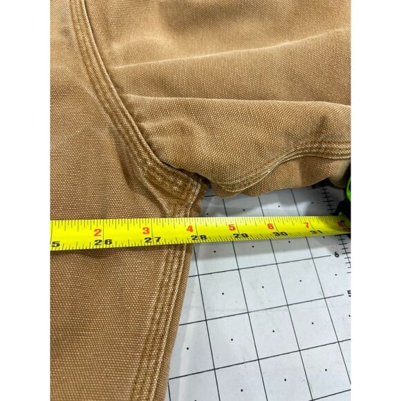 Red Kap Tan Canvas Duck Quilted Hooded Work Jacket Men’s Size 2XL Vintage - Picture 5 of 15